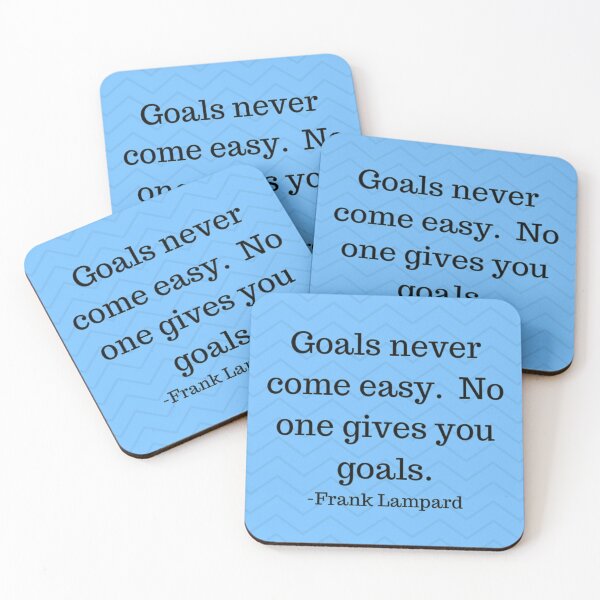 Item preview, Famous Quote by Frank Lampard designed and sold by luminak.