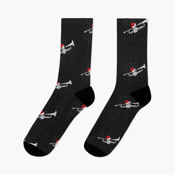 Item preview, Funny Trumpet Christmas Trumpet Player Musician Jazz designed and sold by KatesFunnyArt.