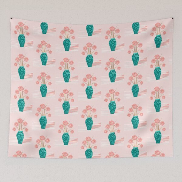 Item preview, Vase Of Flowers Illustration designed and sold by Adam Regester.