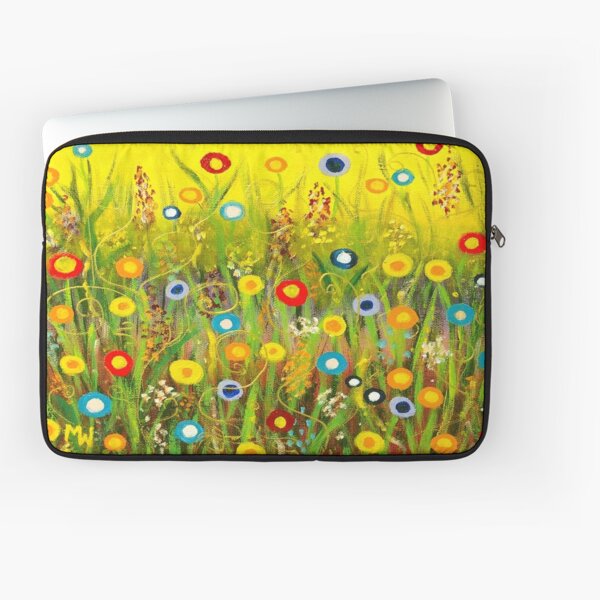 Happy Little Garden 1 Laptop Sleeve