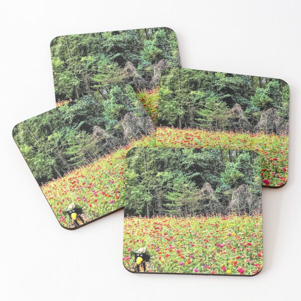 Item preview, Zinnias at the Farm designed and sold by Robin Kinnard.