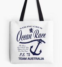 Ocean race sailing crew Tote Bag