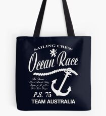 Ocean race sailing crew Tote Bag