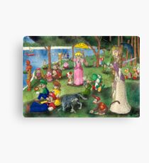 Sunday Afternoon on the Island of Nintendo Canvas Print
