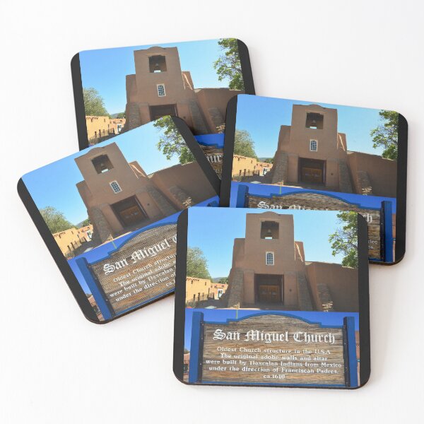 Item preview, San Miguel Church New Mexcio dual work A designed and sold by David Lee Thompson.