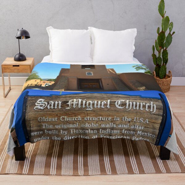 Item preview, San Miguel Church New Mexcio dual work A designed and sold by David Lee Thompson.