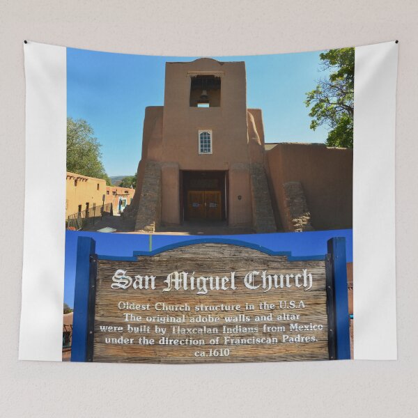 Item preview, San Miguel Church New Mexcio dual work A designed and sold by David Lee Thompson.