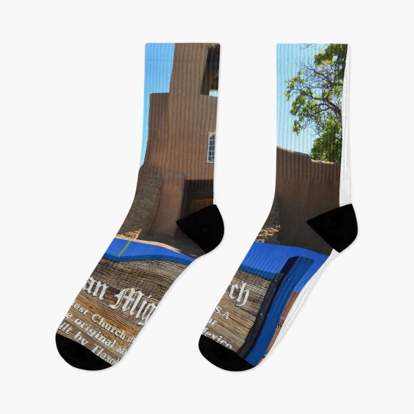 Item preview, San Miguel Church New Mexcio dual work A designed and sold by David Lee Thompson.