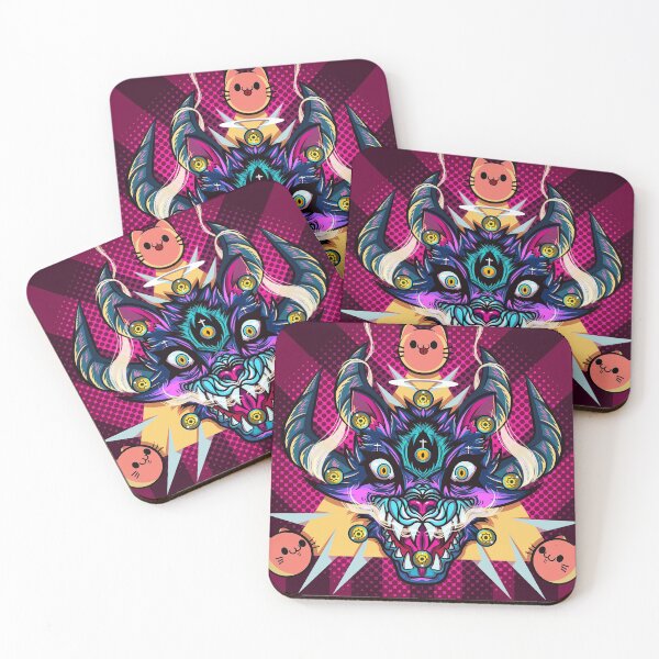 Item preview, Demon Neon Wolf  v2 designed and sold by travis17.