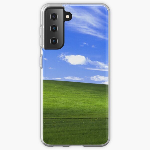 windows XP bliss wallpaper Samsung Galaxy Soft Case