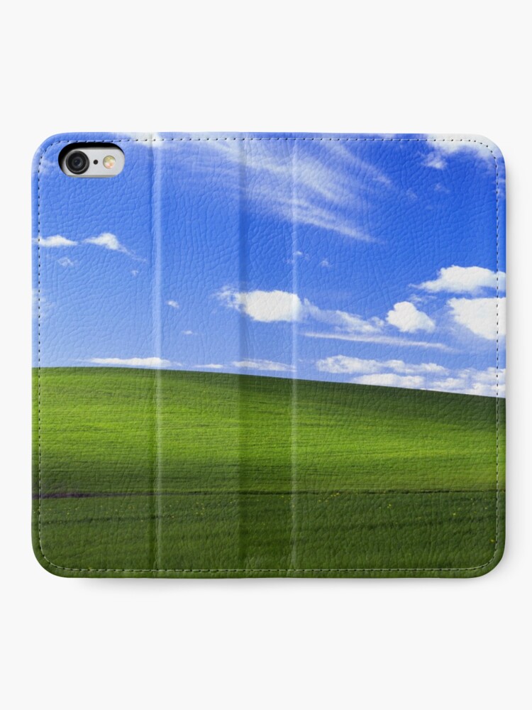 Windows Xp Bliss Wallpaper Iphone Wallet By Fallput Redbubble