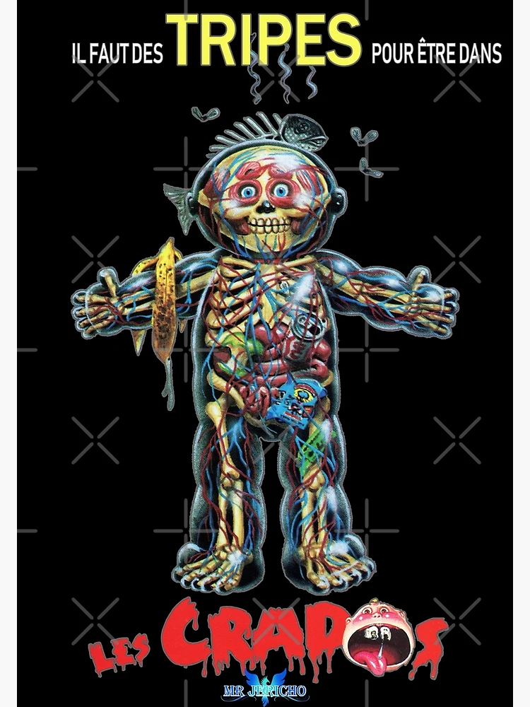 Carte de vœux for Sale avec l'œuvre « J'aime les Crados GPK