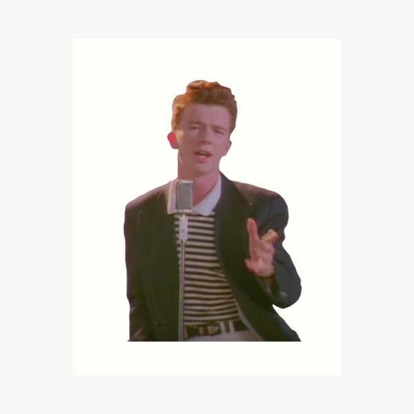 Rick Roll Canvas Prints for Sale