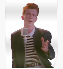 Rick Astley Posters | Redbubble