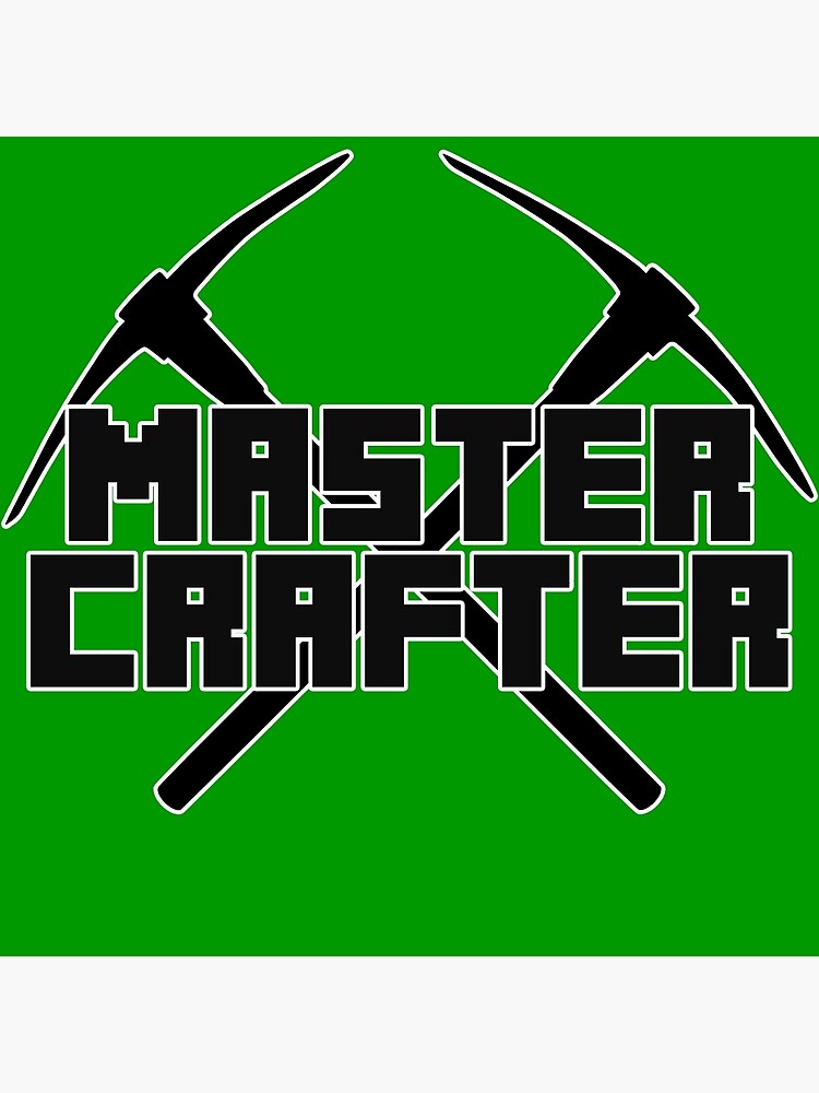Disover Minecraft - Master Crafter Premium Matte Vertical Poster