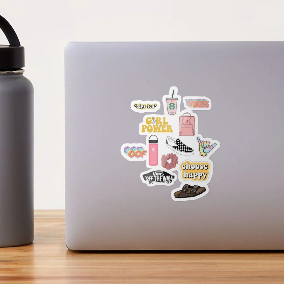 MightySkins D-VSGO2 Nature Lover Cute Stickers for Water Bottles & Laptops,  VSGO 2 Girl - Pac, 1 - City Market