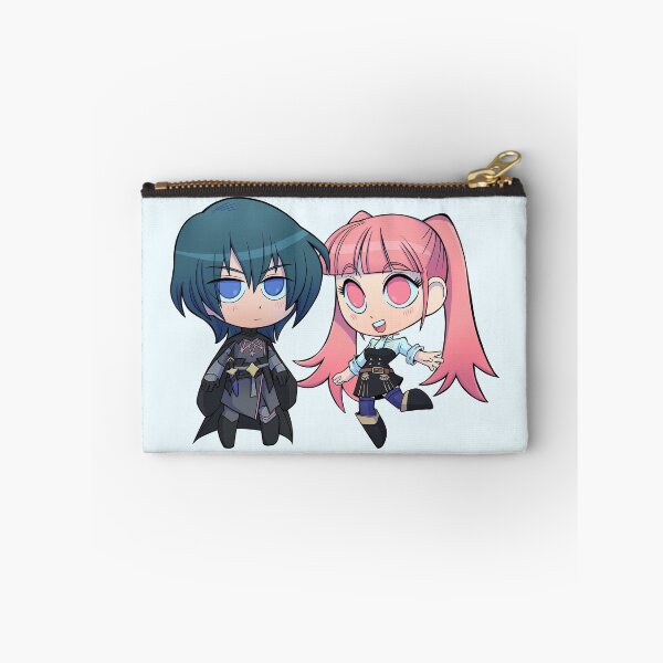 Item preview, Byleth (M!Byleth) and Hilda - Fire Emblem Three Houses - Chibi Cuties designed and sold by kickgirl.
