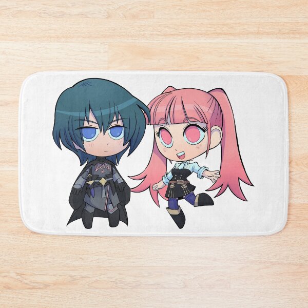 Item preview, Byleth (M!Byleth) and Hilda - Fire Emblem Three Houses - Chibi Cuties designed and sold by kickgirl.
