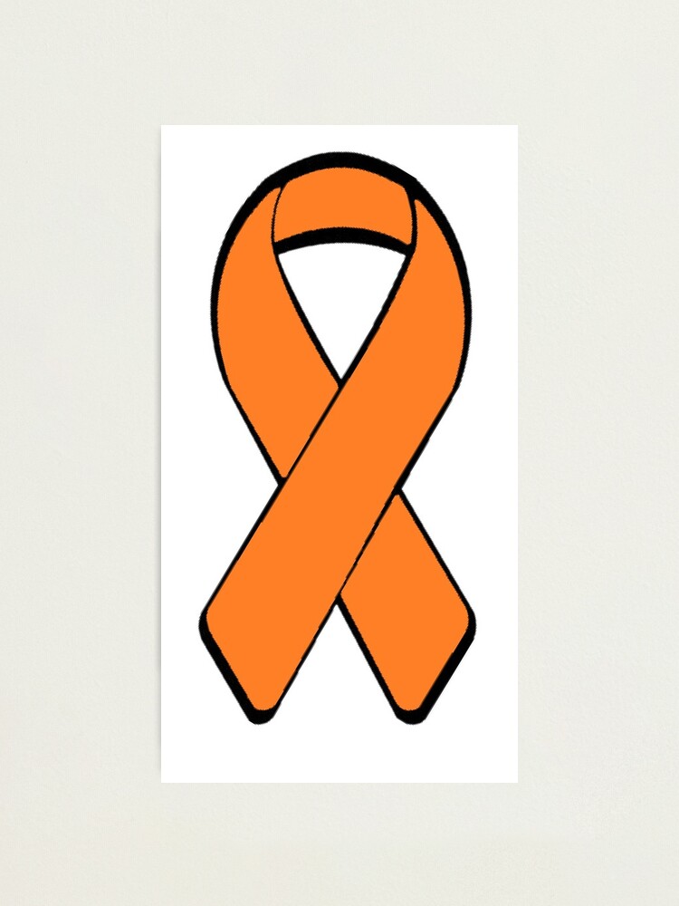 "Leukemia Awareness ribbon 2" Photographic Print for Sale by rjburke24