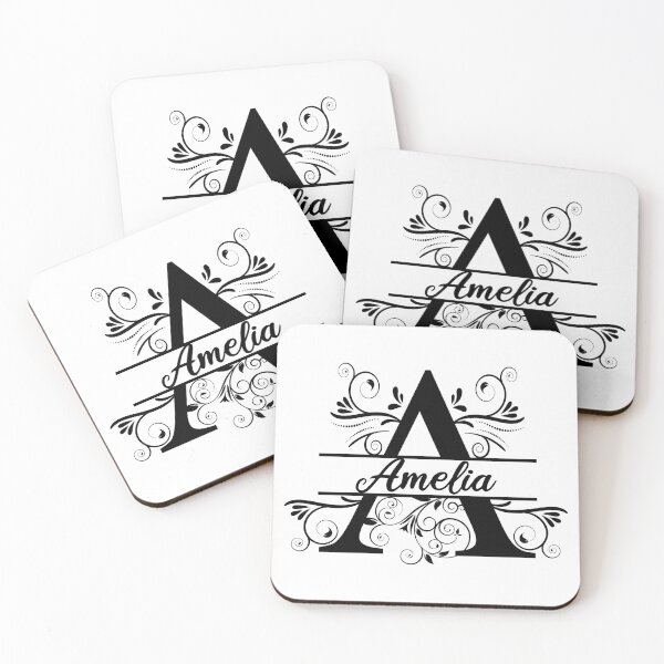 Item preview, Personalized Name Monogram A - Amelia- Letter A designed and sold by MysticMagpie.