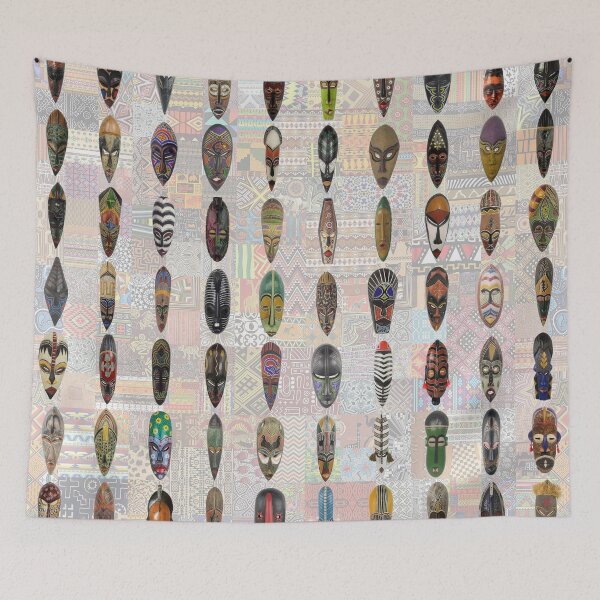 Item preview, African Masks designed and sold by Montage-Madness.