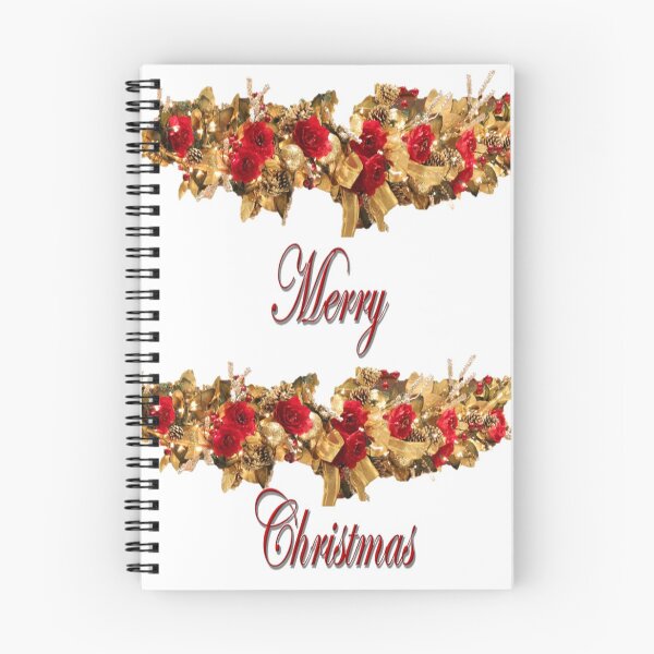 Item preview, Merry Christmas Design With Flowers designed and sold by pro2ozoa.