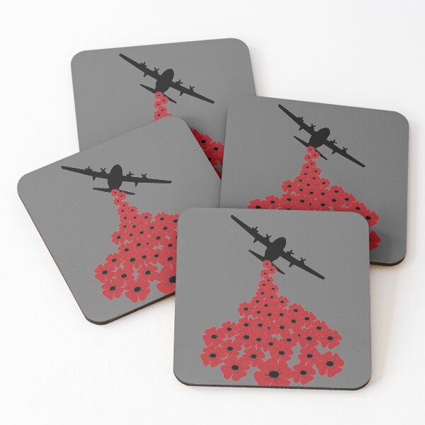 Item preview, Remembrance Poppy Falling From Plane designed and sold by CoolYule.