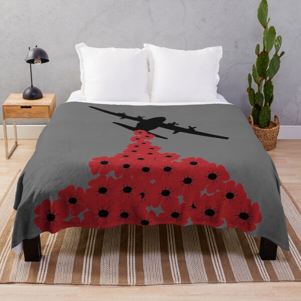 Item preview, Remembrance Poppy Falling From Plane designed and sold by CoolYule.