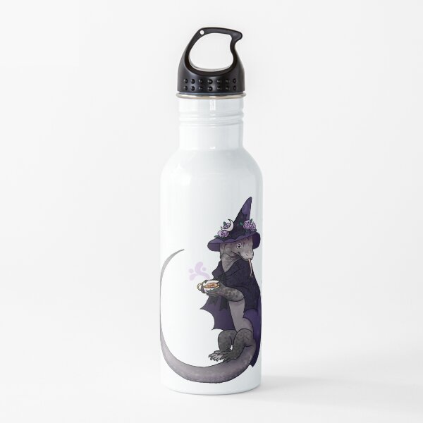 Bruja Dragón De Komodo Botella de agua