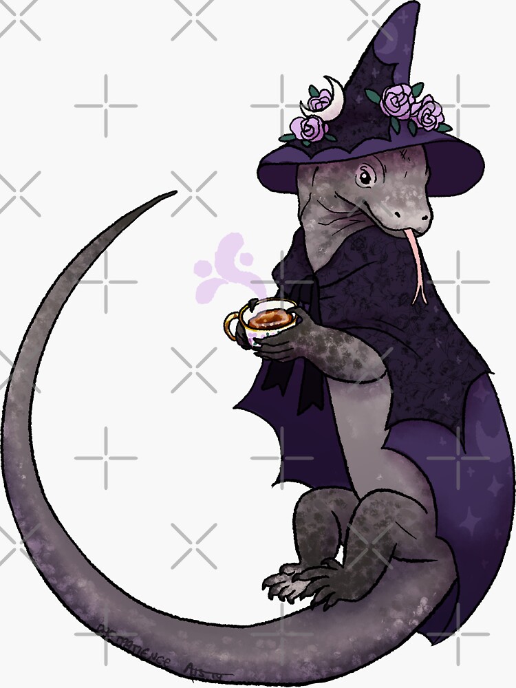 Komodo Dragon Witch by petakov-kirk