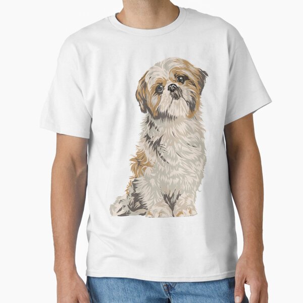 Vista previa del artículo con la obra «Shih-Tzu», diseñado y vendido por Robert Decker.