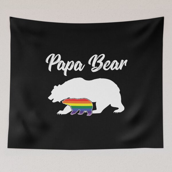 Item preview, LGBT Papa Bear designed and sold by designeclipse.