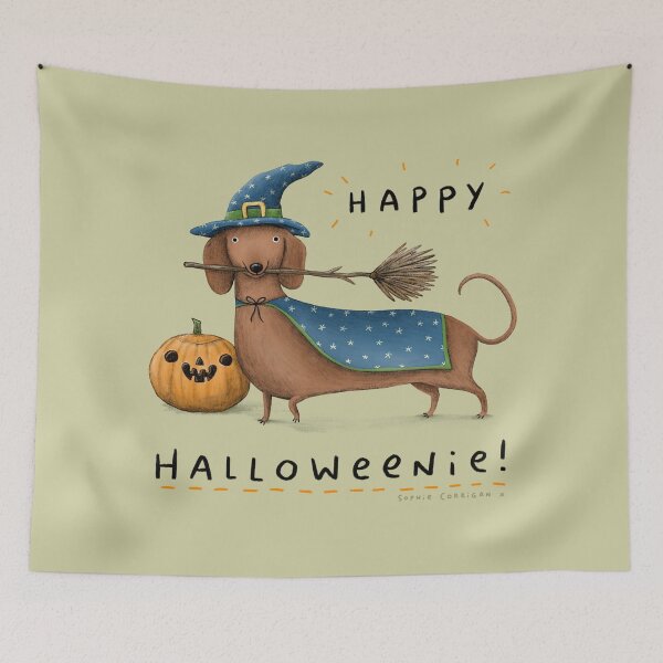 Item preview, Happy Halloweenie! designed and sold by SophieCorrigan.