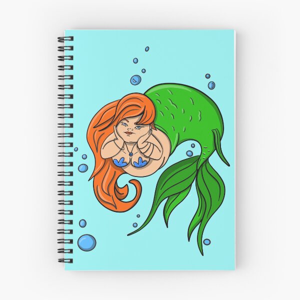 Item preview, Chubby Mermaid Pinup Sexy Body Positive Graphic  designed and sold by JessieJune.