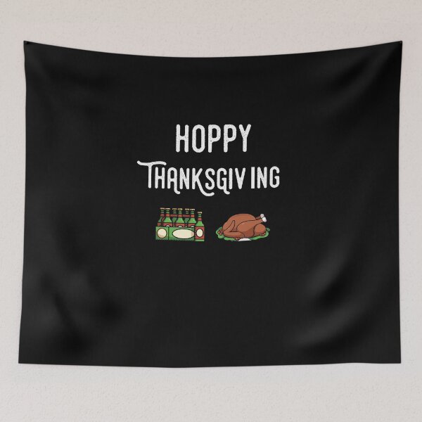 Item preview, Hoppy Thanksgiving for Craft Beer Lover designed and sold by teweshirt.