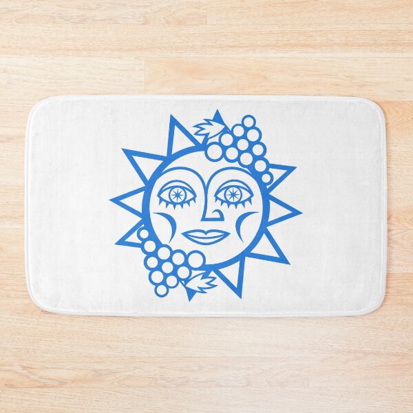 Item preview, Original Sun with Farm Harvest Vineyard Grapes Design for Wine Lovers (royal blue) designed and sold by wariana.