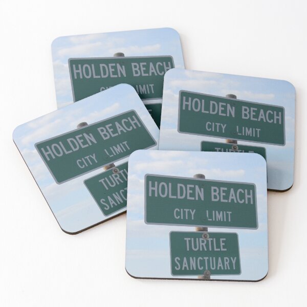 Item preview, Holden Beach Town Limit Sign designed and sold by bertsworks300.