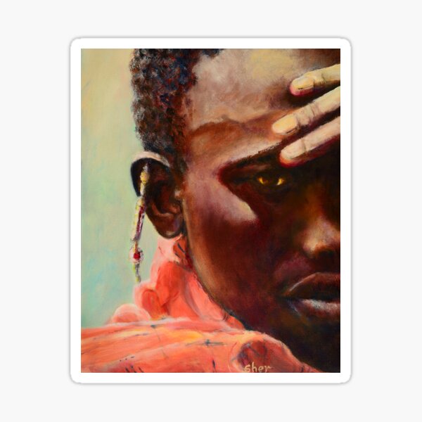 Dignity - African Maasai Sticker