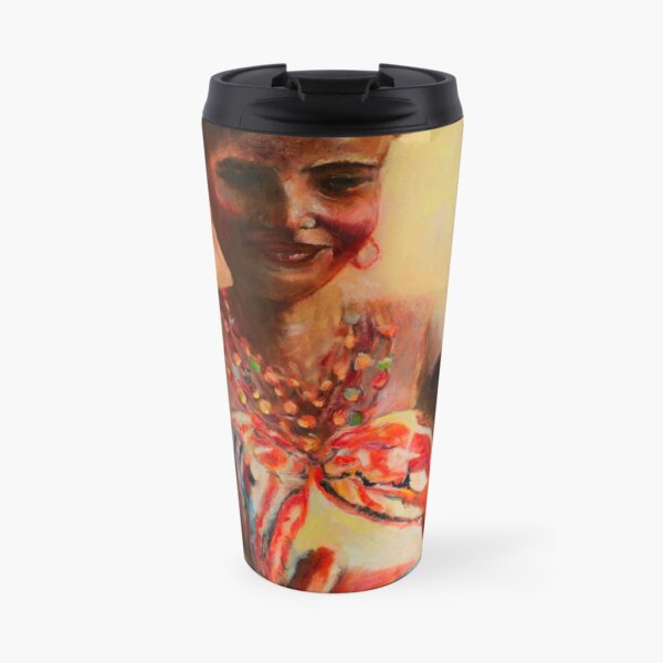 African Mother and Child Travel Mug