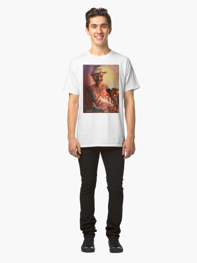 Alternate view of African Mother and Child Classic T-Shirt