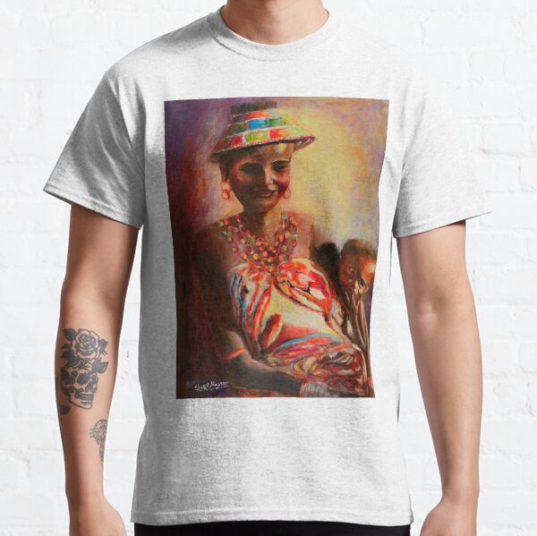African Mother and Child Classic T-Shirt