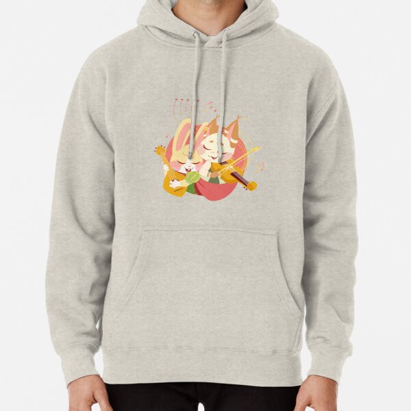 Fluffy Duet Pullover Hoodie