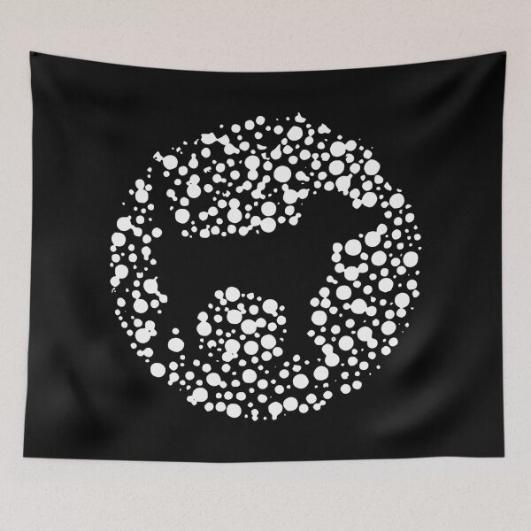 Item preview, dog in a circle designed and sold by TShirtsByMs.