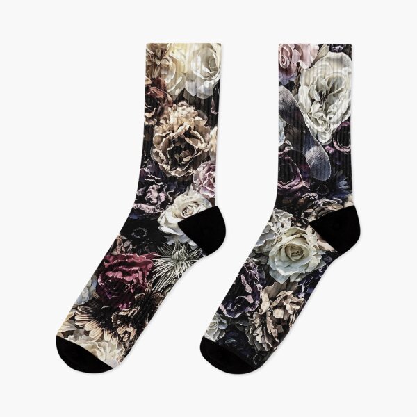 Item preview, Flower Wall // Desaturated Vintage Floral Accent Background Jaw Dropping Decoration designed and sold by AWYEZZA.