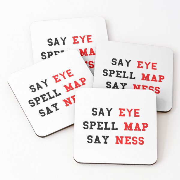 Item preview, Eye Map Ness designed and sold by Nostalgia Busters.