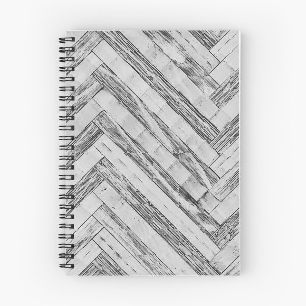 Item preview, Vintage Diagonal Design //Black and White Wood Accent Decoration Hand Scraped Design designed and sold by AWYEZZA.
