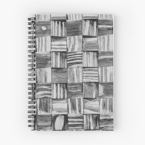 Item preview, Vintage Wood Block // Black and White Wooden Texture Wall Background Accent Decoration designed and sold by AWYEZZA.