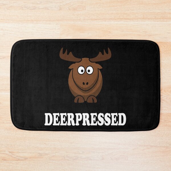 Item preview, Depressed deer pun designed and sold by zejose.