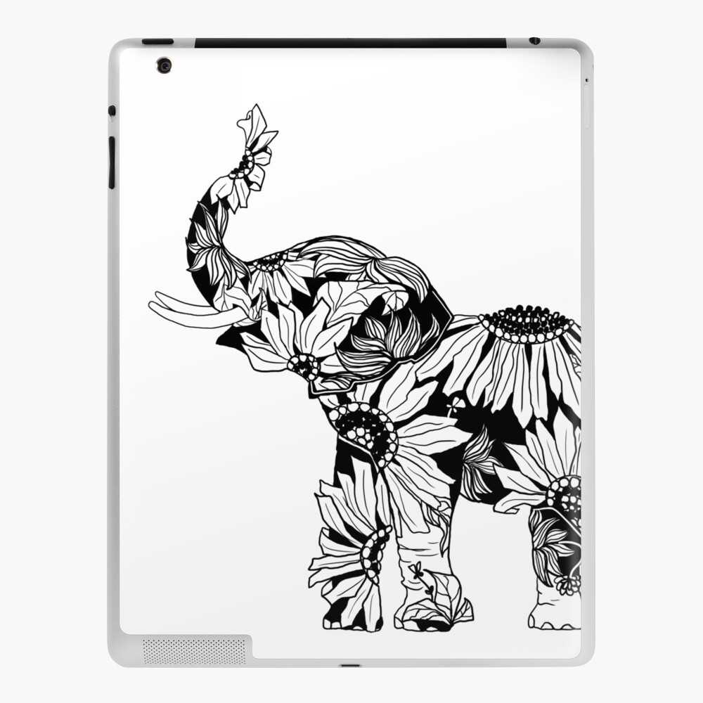 Elephant-Inspired Oakland A's Design iPad Case & Skin for Sale by