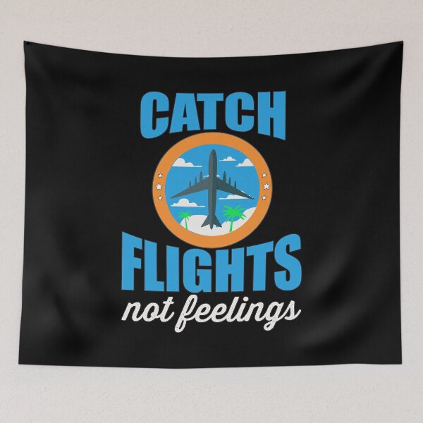 Item preview, Catch Flights Not Feeling Airplane Travel Gift designed and sold by Maljonic.